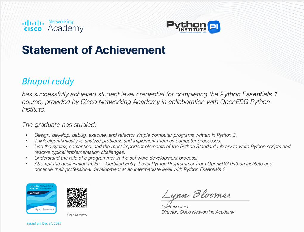 Python Essentials 1