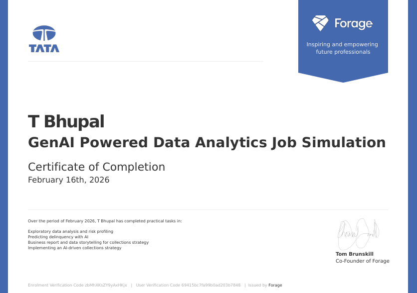 TATA GenAI Powered Data Analytics